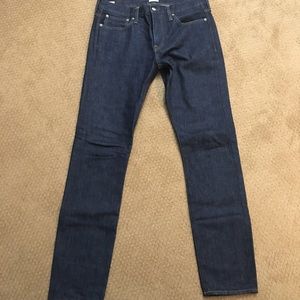 J Crew dark wash 484 slim jeans size 32x34